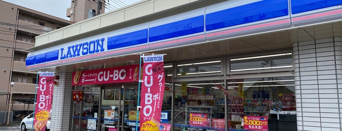 ローソン 岡山藤原西町店 is one of 岡山市コンビニ.