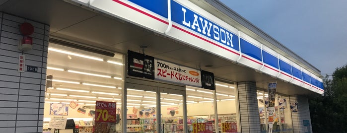Lawson is one of 岡山市コンビニ.