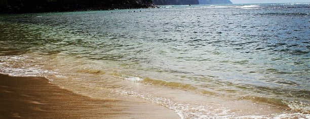 Ke'e Beach is one of Kauai.