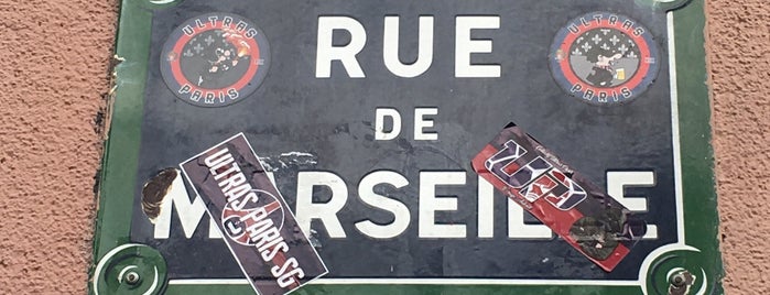 Rue de Marseille is one of Paris.