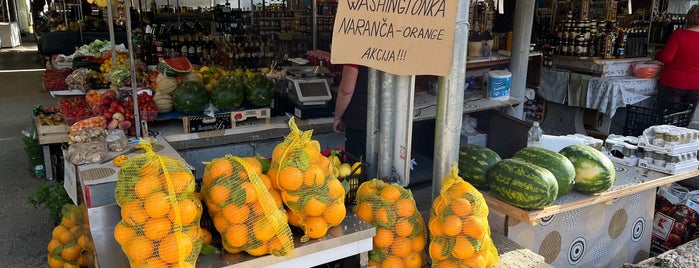 Trogirska tržnica - market is one of Kroatien 2018.