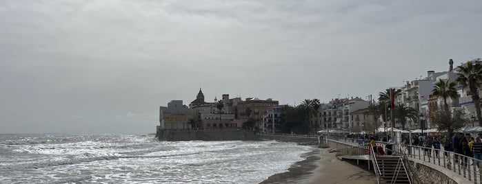 Platja de Sant Sebastià is one of Temmuz 2022 Ispanya.