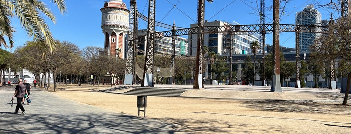 Parc de la Barceloneta is one of Barca kids.