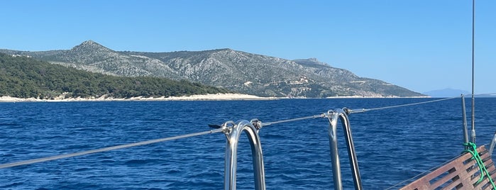 Robinson beach is one of [ Croatia ].
