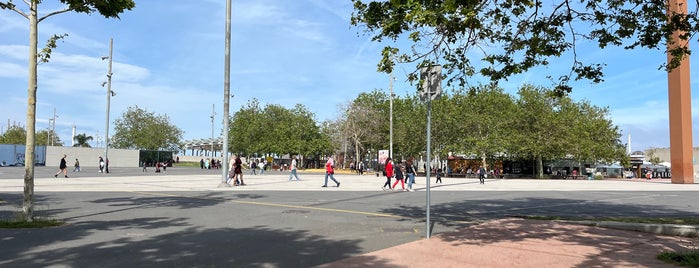 Parc del Fòrum is one of Barça.