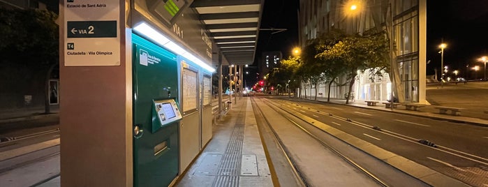Tram T4 Fòrum is one of Barcelona.