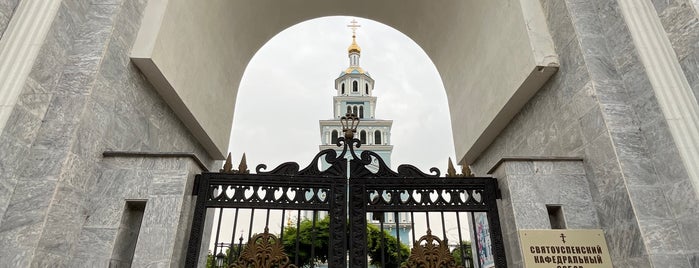 Собор Успения Божией Матери. ¦ Holy Assumption Cathedral Church is one of Ташкент.