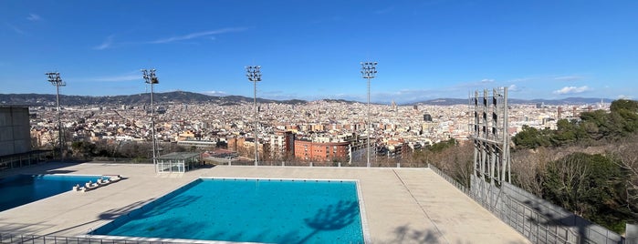 Piscina Municipal de Montjuïc is one of TD: Barcelona.