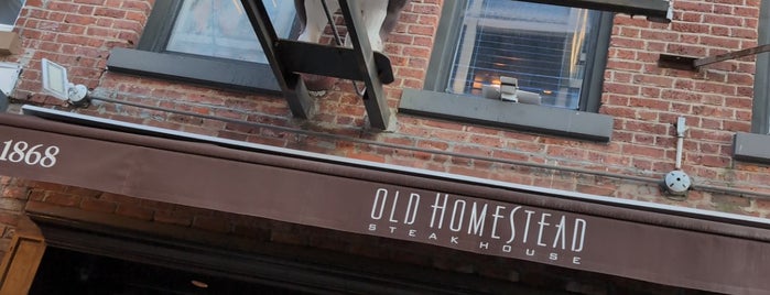Old Homestead Steakhouse is one of Locais curtidos por Cristina.