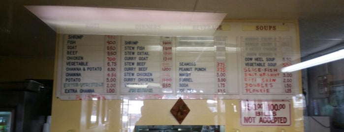 Glenda's Roti Shop is one of Latin-To-Do List.