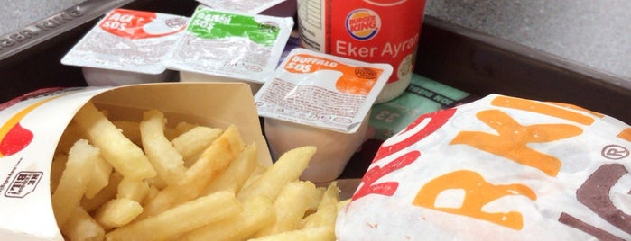 Burger King is one of Tempat yang Disukai Aydın.
