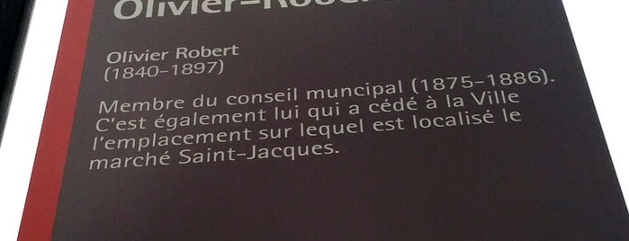 Parc Olivier-Robert is one of Lieux qui ont plu à Iván.