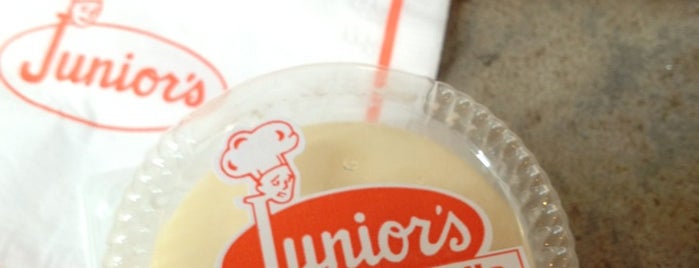 Junior's Restaurant & Bakery is one of The Best Grab & Go Snacks in New York.