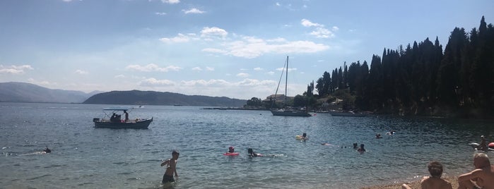 Kouloura Beach is one of Corfu.