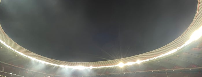Estadio Wanda Metropolitano is one of Angel'in Beğendiği Mekanlar.