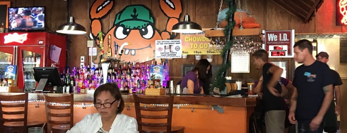 Captain Curt's Crab & Oyster Bar is one of Siesta key.