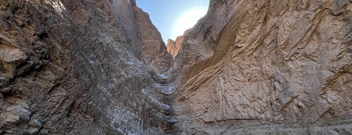 Mosaic Canyon is one of Death Valley.
