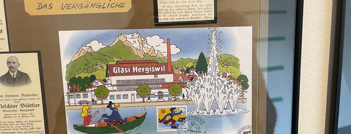 Glasi Hergiswil is one of Lugares favoritos de Andrea.
