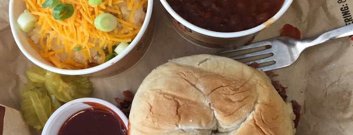 Dickey's Barbecue Pit is one of Favorite places.