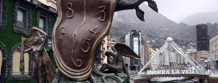 "Noblesse du temps" de Salvador Dalí is one of Best of Andorra la Vella.