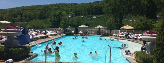 Outdoor Pool @ The Omni Bedford Springs Resort is one of Anthony’s Liked Places.