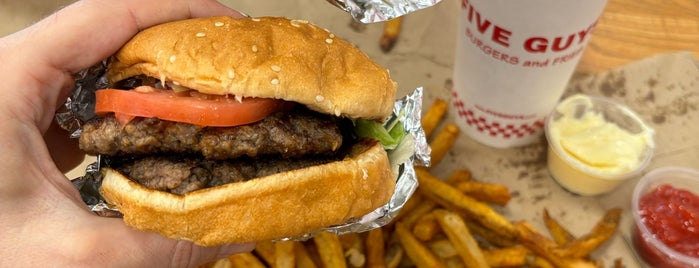 Five Guys is one of fast food.