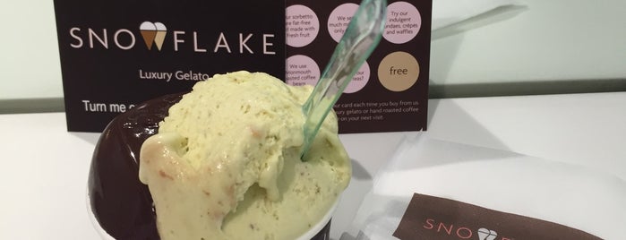 Snowflake Luxury Gelato is one of Ice cream.