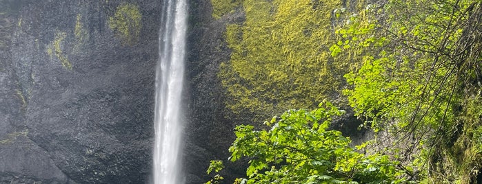 Latourell Falls is one of Oregon Trail.