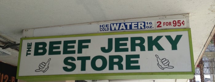 Beef Jerky Store is one of Posti che sono piaciuti a Jamie.