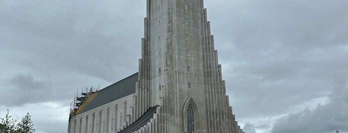 Church of Hallgrímur is one of Reykjavik, Iceland.