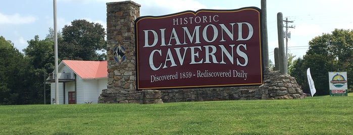 Diamond Caverns is one of Kentucky..