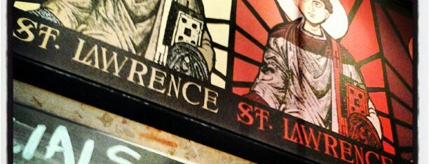 Saint Lawrence is one of Tempat yang Disimpan Cecilia.