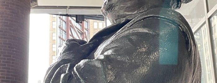 Ralph Kramden Statue is one of NYC Famous Landmarks and Destinations.