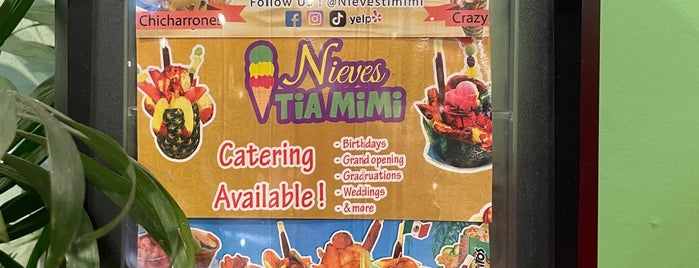 Nieves tia Mimi is one of Ice Cream.