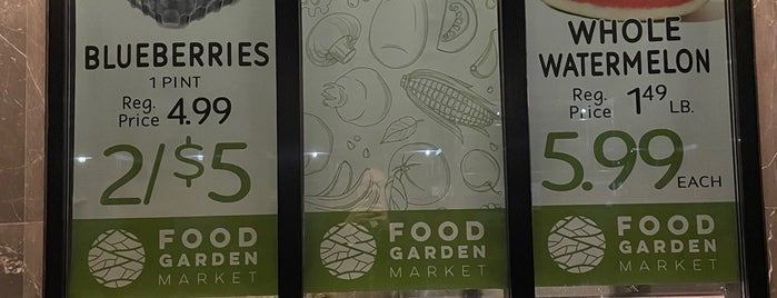 Food Garden Market is one of To do sooner 3.