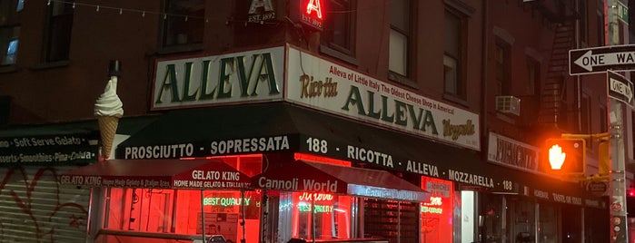 Alleva is one of Food I Must Sample.
