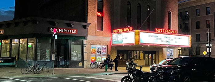 Nitehawk Prospect Park is one of Live Music/Theaters/Theme Parks.