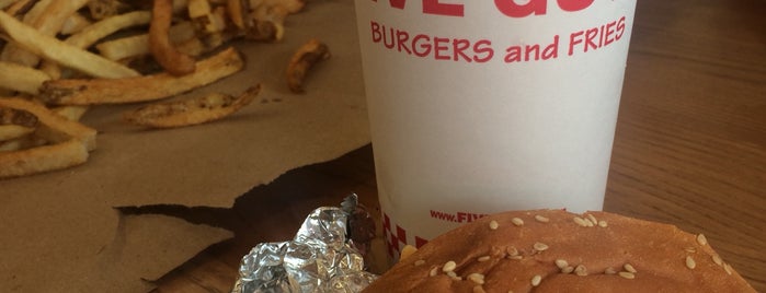 Five Guys is one of Yani’s Liked Places.
