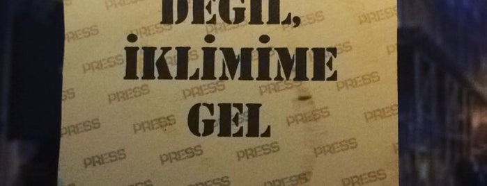 Press Karaköy is one of yeiç.