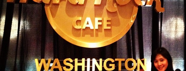 Hard Rock Cafe Washington DC is one of Places We've Played.