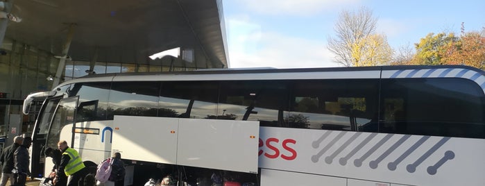 Milton Keynes Coachway is one of National Express Stops.