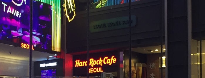 Hard Rock Cafe Seoul is one of South Korea 🇰🇷.