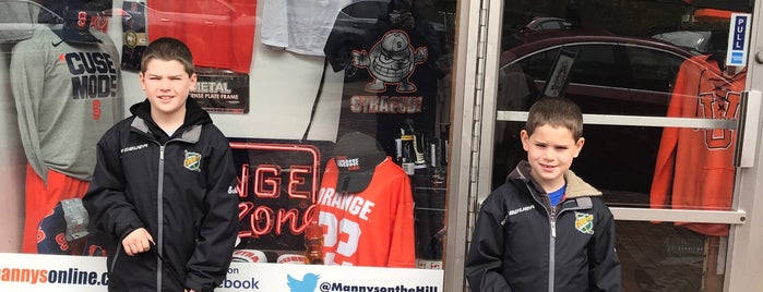 Manny's is one of Syracuse University.