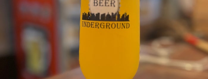 Beer Underground is one of Cerveja artesanal no Rio de Janeiro.