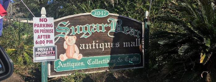 Sugar Bears Antiques Mall is one of Tempat yang Disukai Kyra.