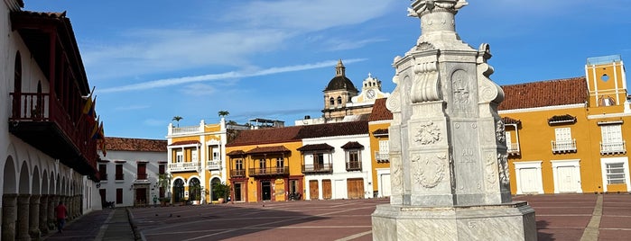 Plaza de la Aduana is one of Cartagena.