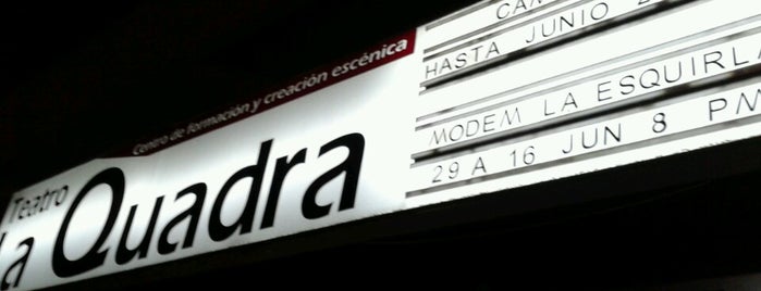 Teatro La Quadra is one of Locais curtidos por Dairo.