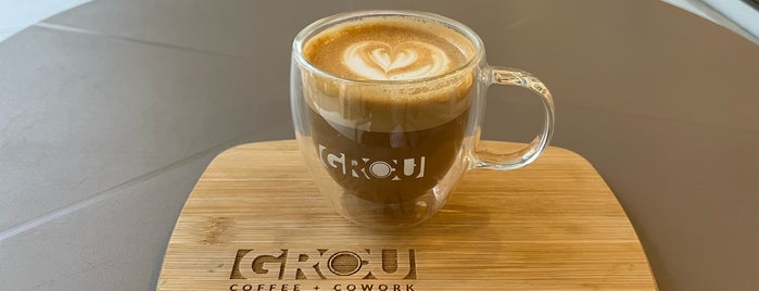 Grou Coffee + Cowork is one of FWB'ın Beğendiği Mekanlar.
