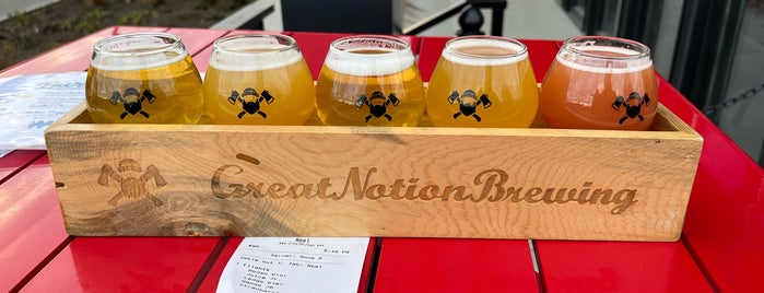Great Notion Brewing is one of Lugares favoritos de Neel.