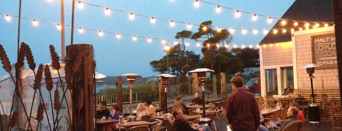 Half Moon Bay Brewing Company is one of Highway One.